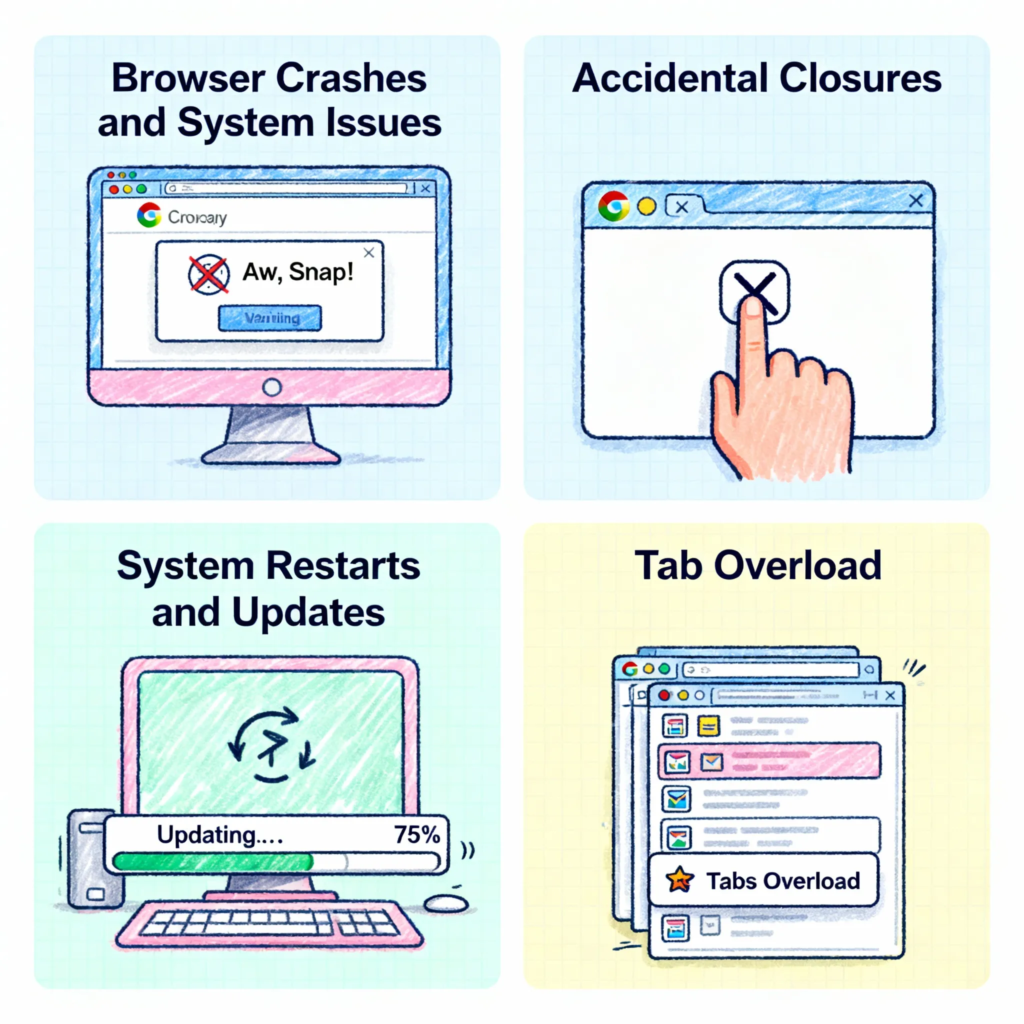 Why Chrome Tabs Get Lost