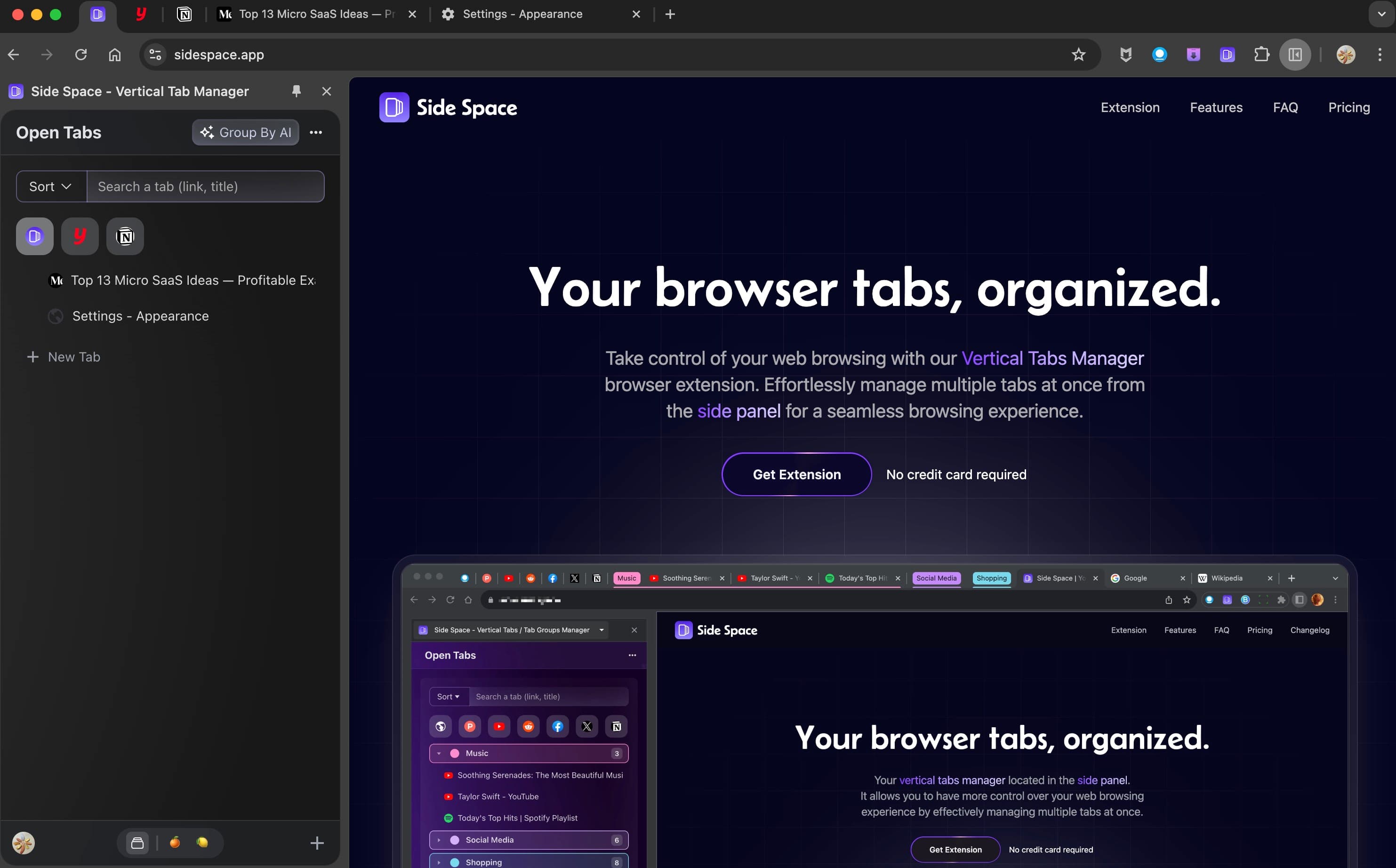 How to Enhance Your Browsing with Side Space