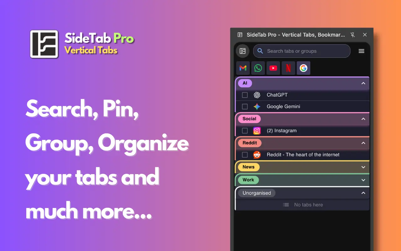 sidetab pro dashboard